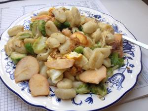 Gnochi_Birnen_Kohlsprossen_Käse